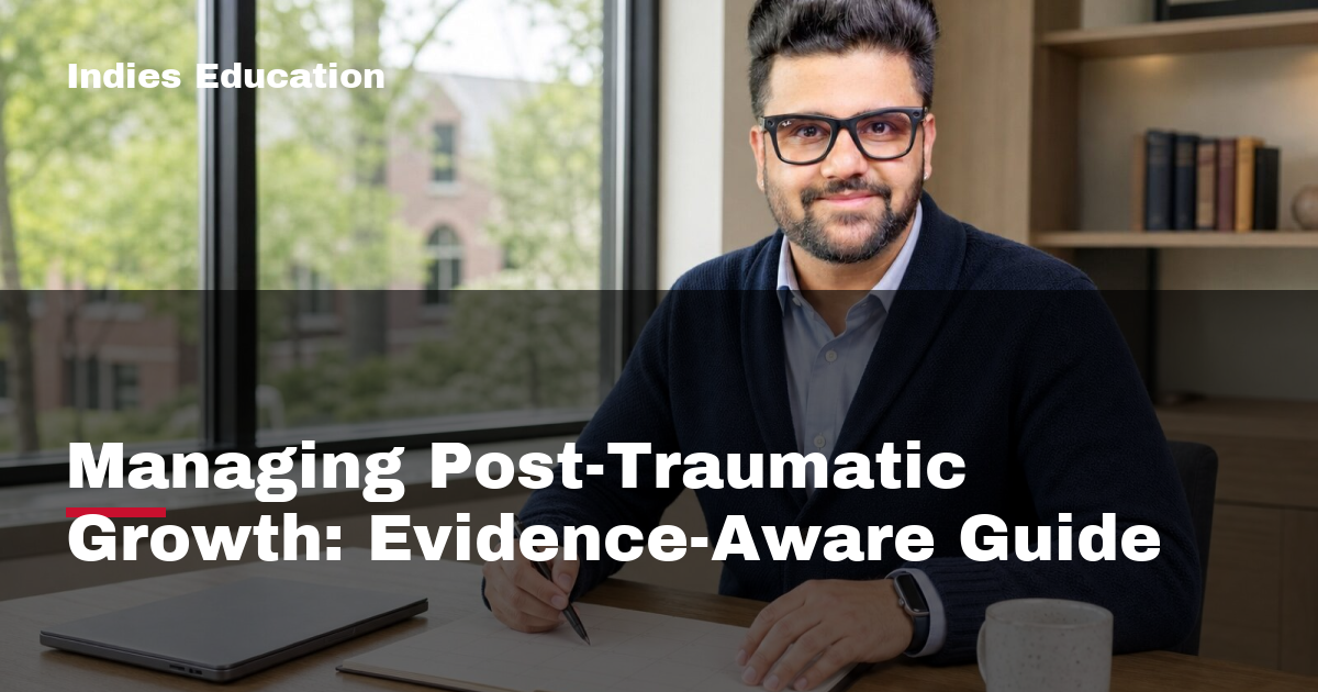 Featured image for Managing Post-Traumatic Growth: Evidence-Aware Guide