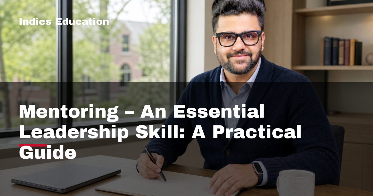 Featured image for Mentoring – An Essential Leadership Skill: A Practical Guide