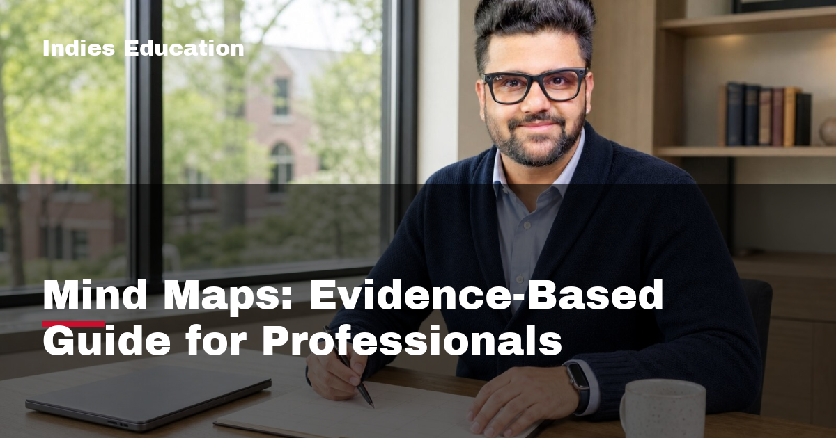 Featured image for Mind Maps: Evidence-Based Guide for Professionals