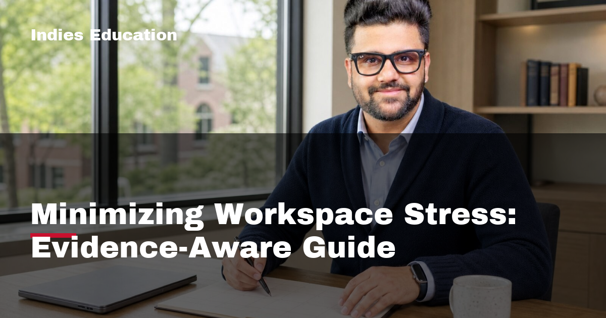 Featured image for Minimizing Workspace Stress: Evidence-Aware Guide