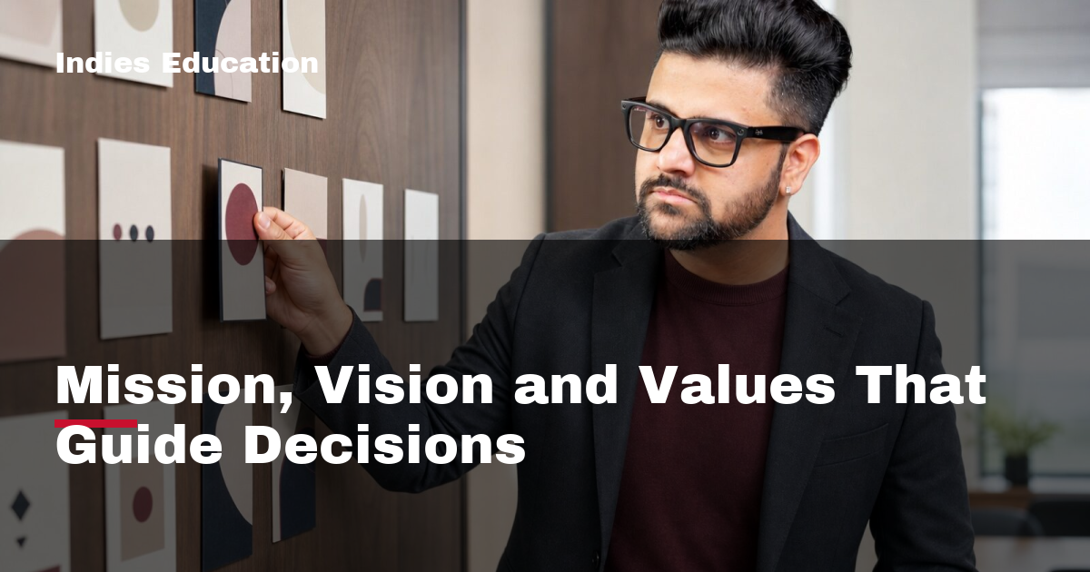 Featured image for Mission, Vision and Values That Guide Decisions