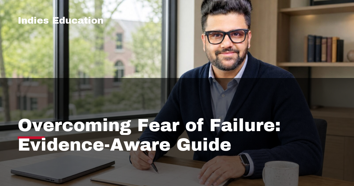 Featured image for Overcoming Fear of Failure: Evidence-Aware Guide