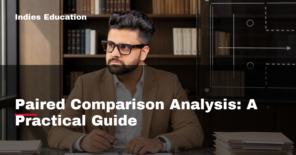 Featured image for Paired Comparison Analysis: A Practical Guide