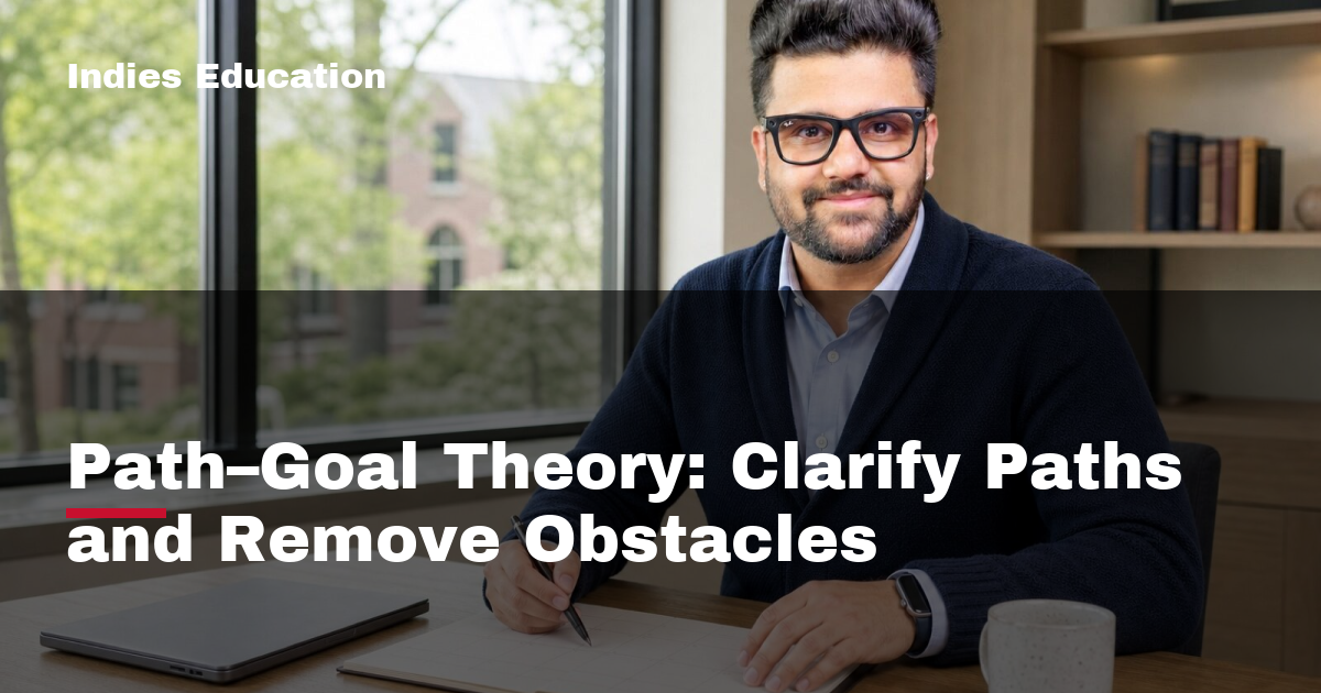 Featured image for Path–Goal Theory: Clarify Paths and Remove Obstacles