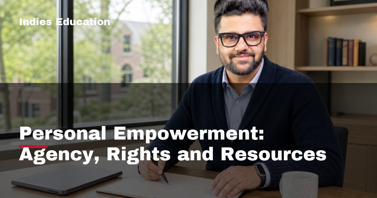 Featured image for Personal Empowerment: Agency, Rights and Resources
