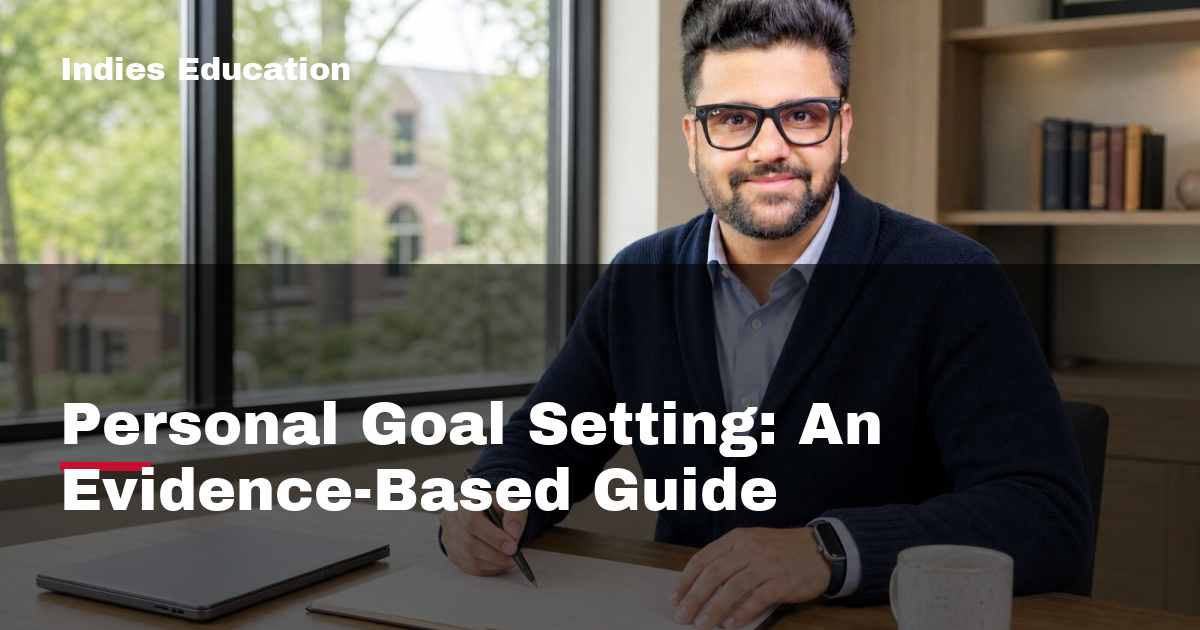 Featured image for Personal Goal Setting: An Evidence-Based Guide