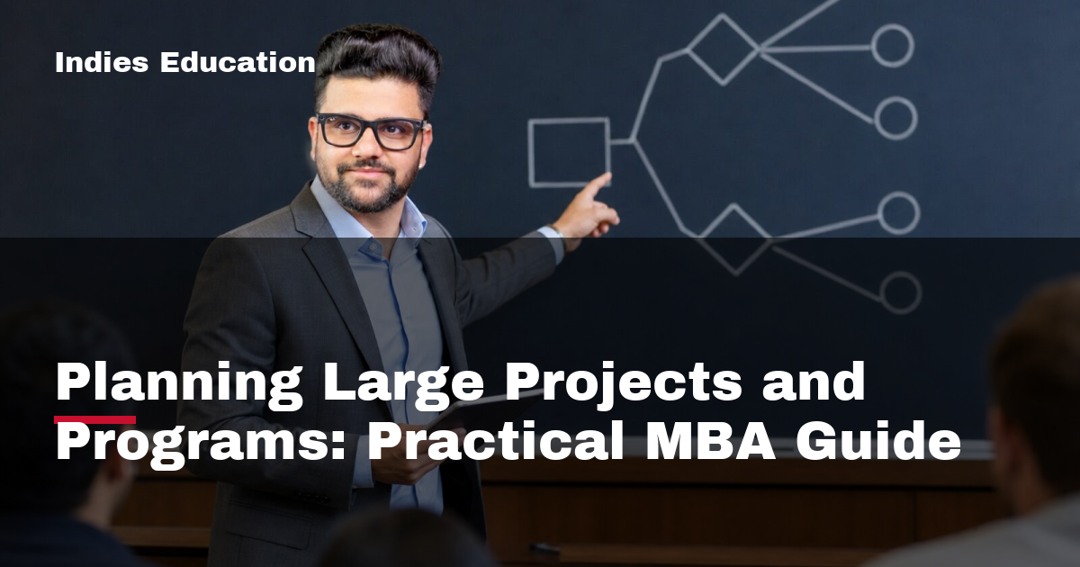 Featured image for Planning Large Projects and Programs: Practical MBA Guide