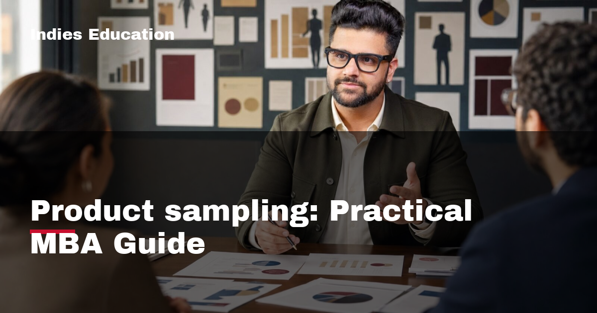 Featured image for Product sampling: Practical MBA Guide