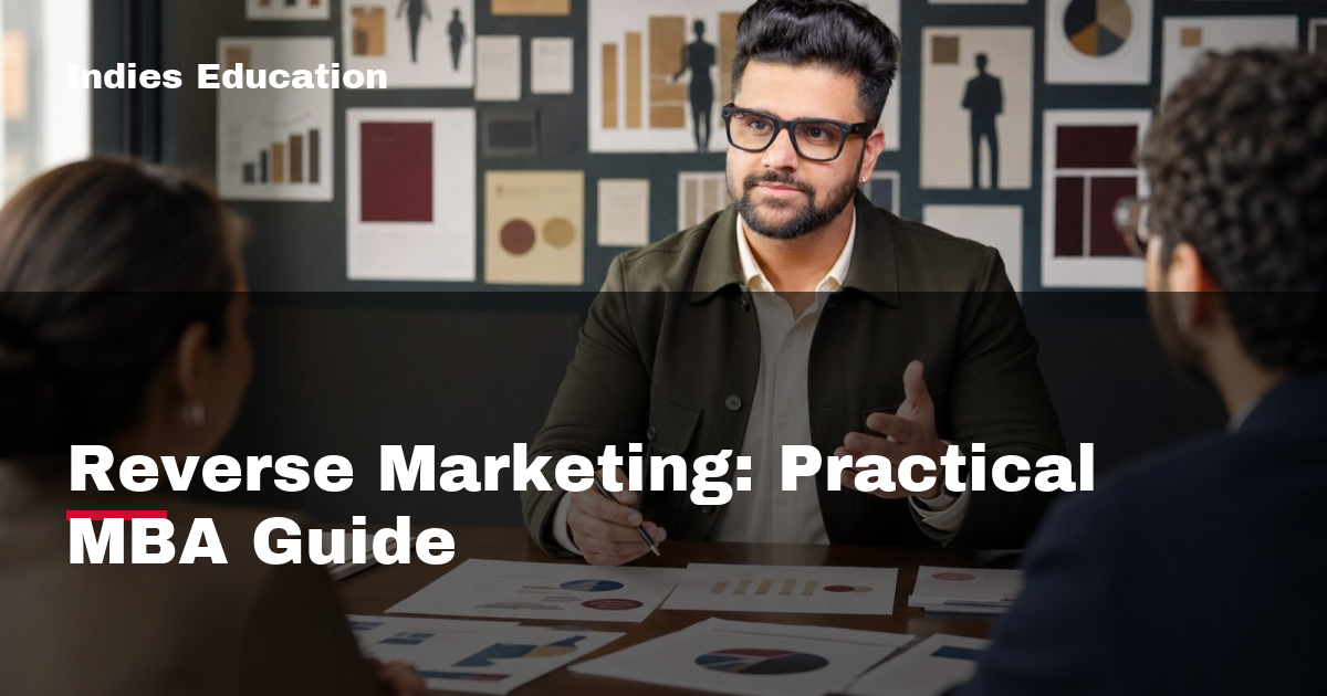 Featured image for Reverse Marketing: Practical MBA Guide