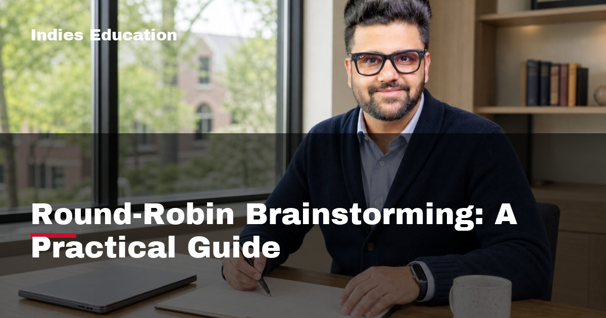 Featured image for Round-Robin Brainstorming: A Practical Guide