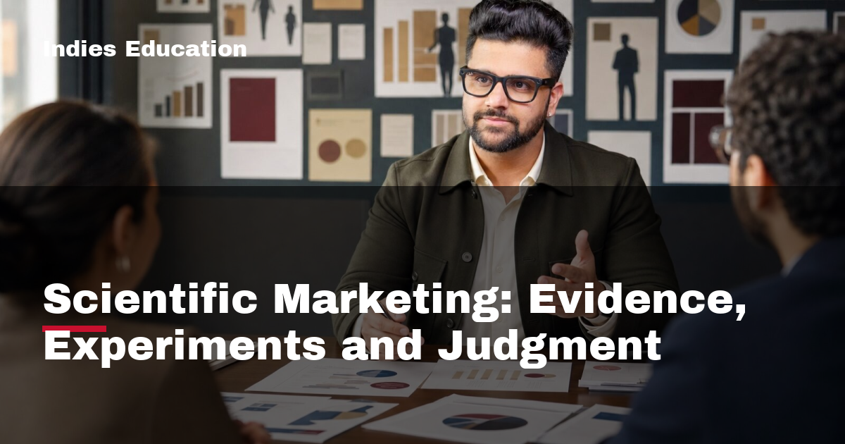 Featured image for Scientific Marketing: Evidence, Experiments and Judgment