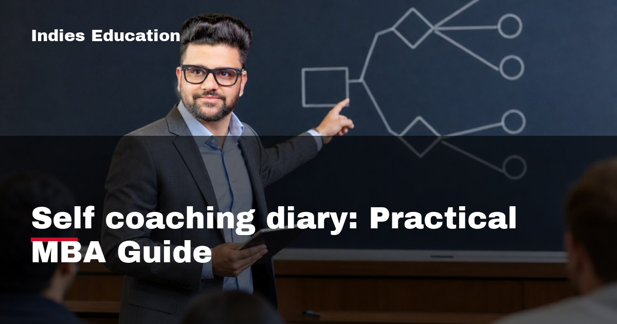 Featured image for Self coaching diary: Practical MBA Guide