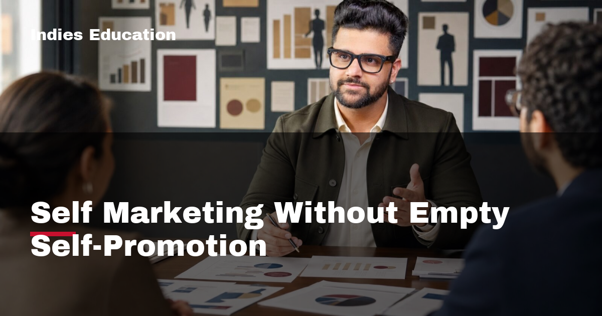 Featured image for Self Marketing Without Empty Self-Promotion