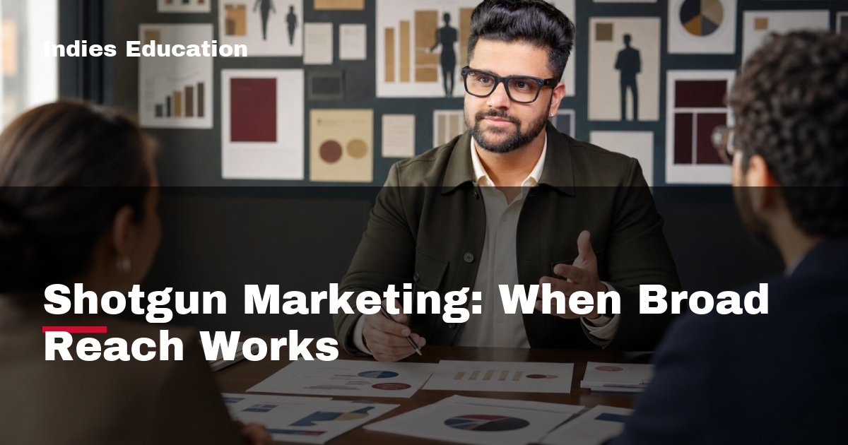 Featured image for Shotgun Marketing: When Broad Reach Works