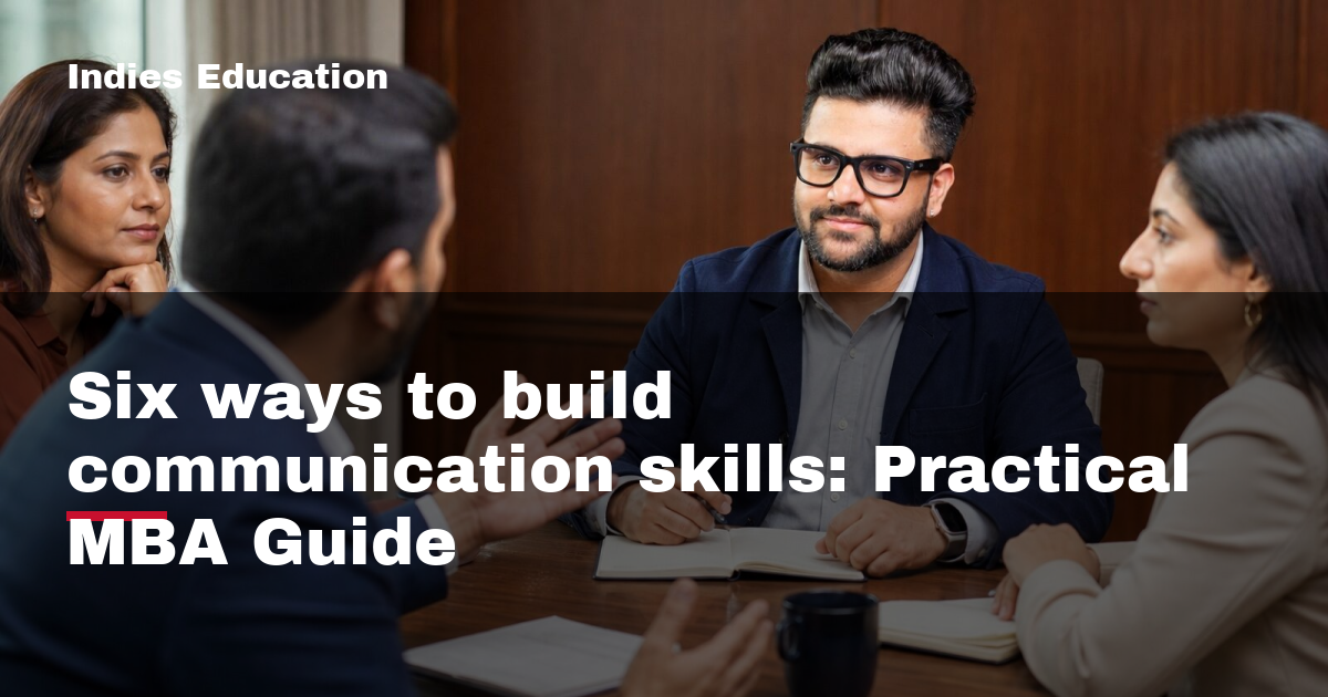 Featured image for Six ways to build communication skills: Practical MBA Guide