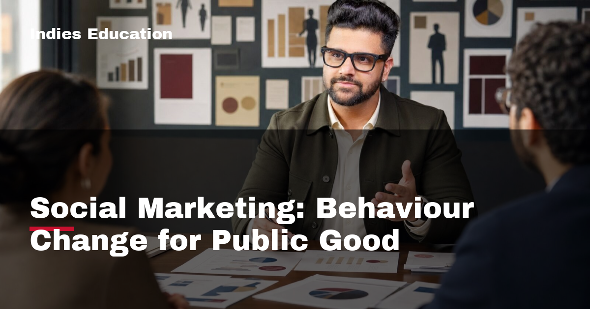 Featured image for Social Marketing: Behaviour Change for Public Good