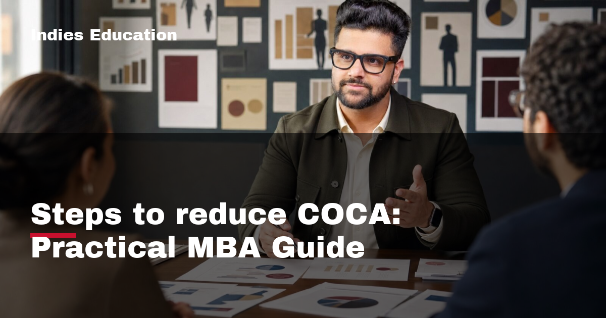 Featured image for Steps to reduce COCA: Practical MBA Guide
