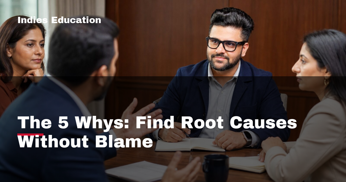 Featured image for The 5 Whys: Find Root Causes Without Blame