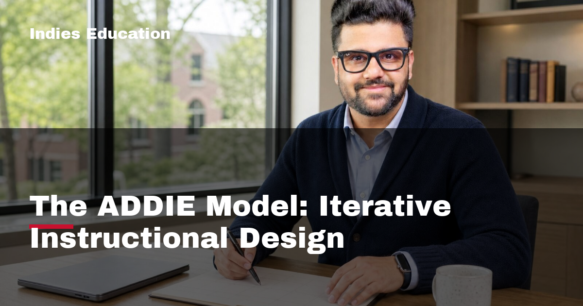 Featured image for The ADDIE Model: Iterative Instructional Design