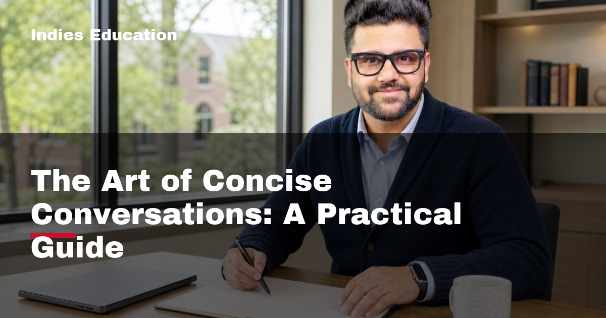 Featured image for The Art of Concise Conversations: A Practical Guide
