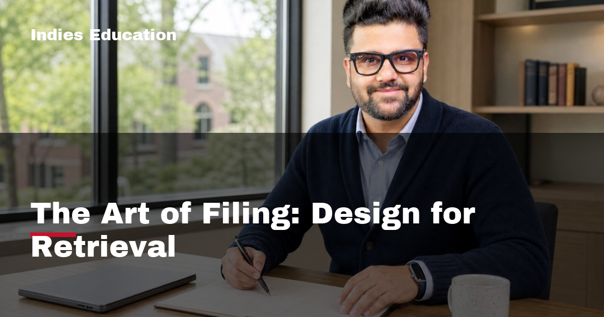 Featured image for The Art of Filing: Design for Retrieval