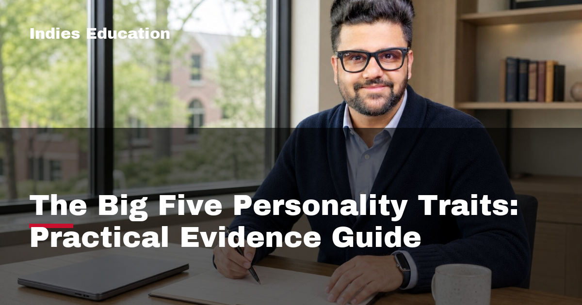 Featured image for The Big Five Personality Traits: Practical Evidence Guide