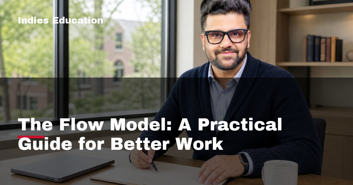 Featured image for The Flow Model: A Practical Guide for Better Work