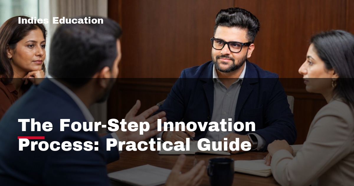 Featured image for The Four-Step Innovation Process: Practical Guide