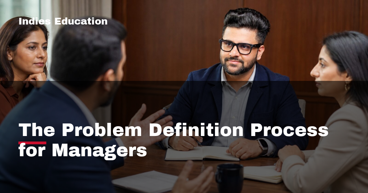 Featured image for The Problem Definition Process for Managers