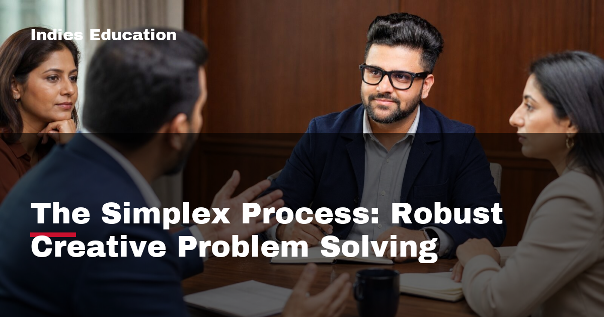 Featured image for The Simplex Process: Robust Creative Problem Solving