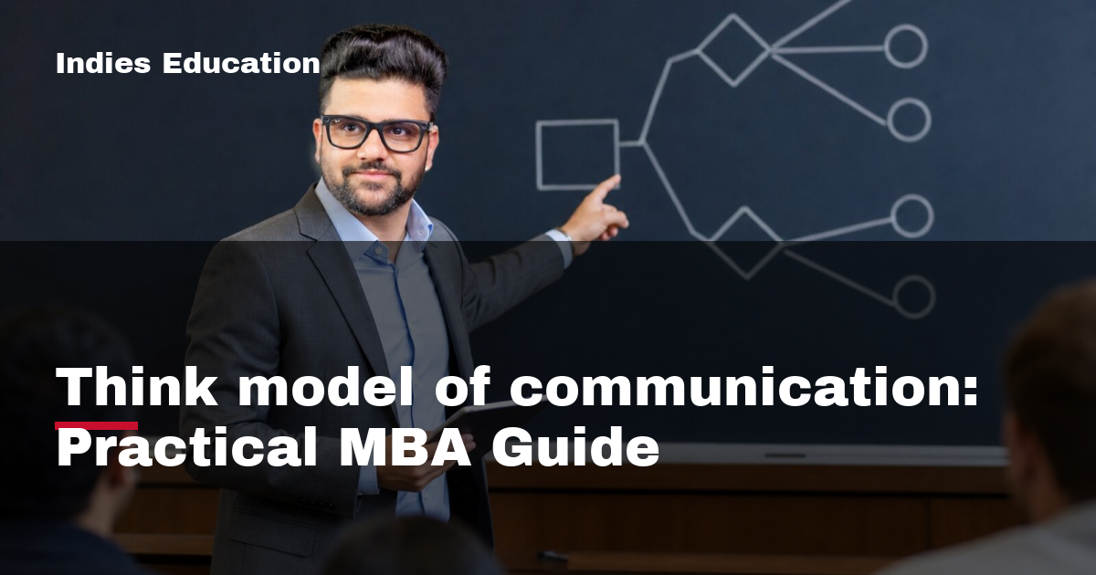 Featured image for Think model of communication: Practical MBA Guide