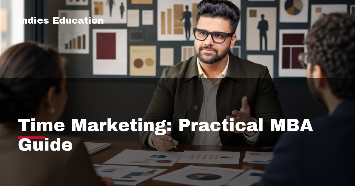 Featured image for Time Marketing: Practical MBA Guide