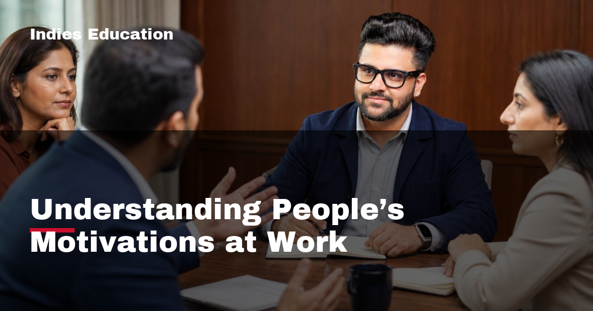 Featured image for Understanding People’s Motivations at Work
