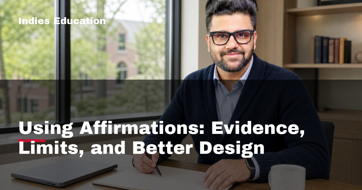 Featured image for Using Affirmations: Evidence, Limits, and Better Design