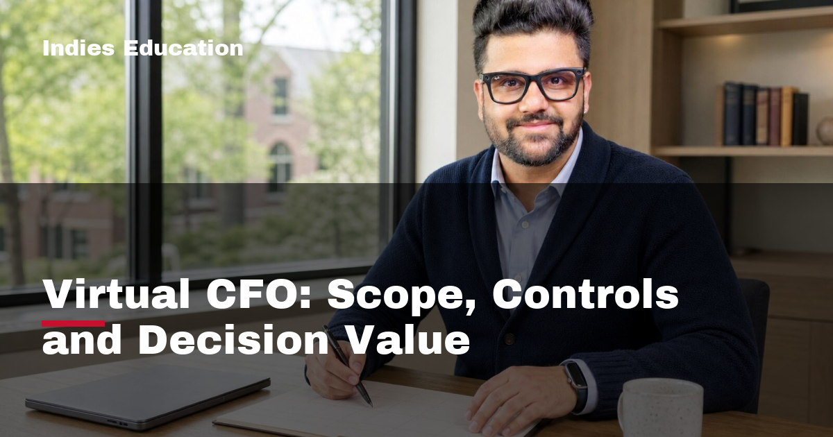 Featured image for Virtual CFO: Scope, Controls and Decision Value