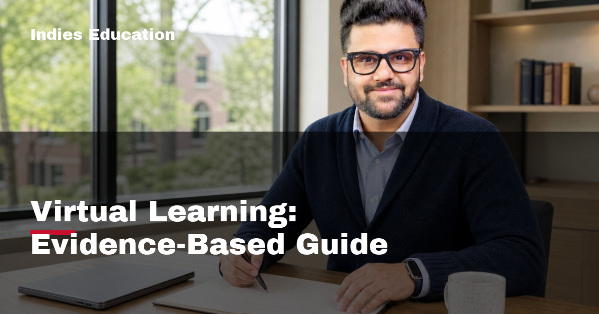 Featured image for Virtual Learning: Evidence-Based Guide