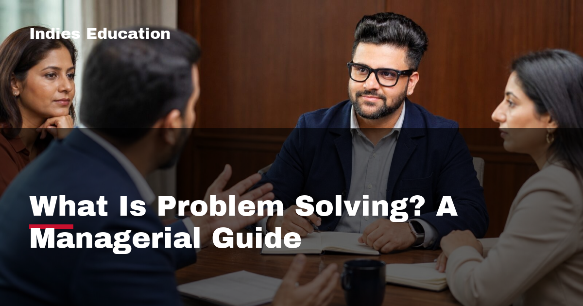 Featured image for What Is Problem Solving? A Managerial Guide