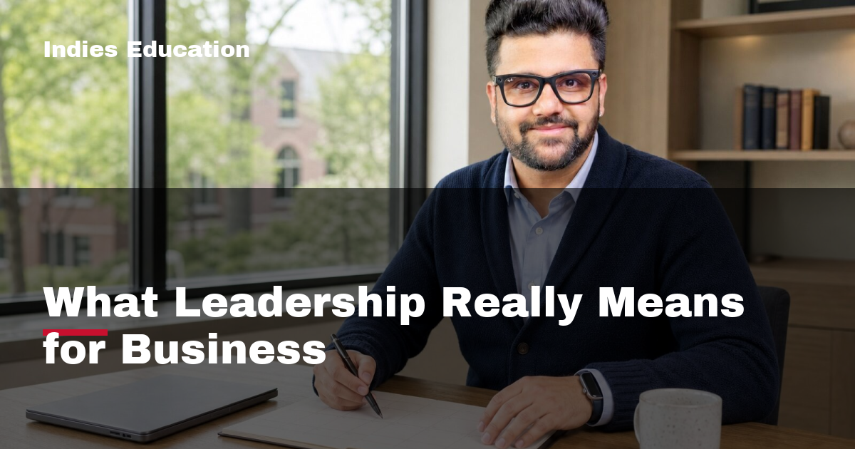Featured image for What Leadership Really Means for Business