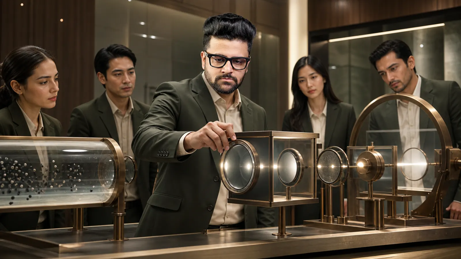 Sahil Khanna comparing unlabeled scenario cards in a market intelligence observatory for Positive Thinking, Thought Awareness, and Rational Thinking