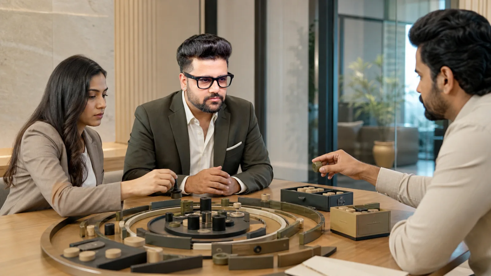 Sahil Khanna organizing research into visual clusters in a customer insight studio for Data security in your team