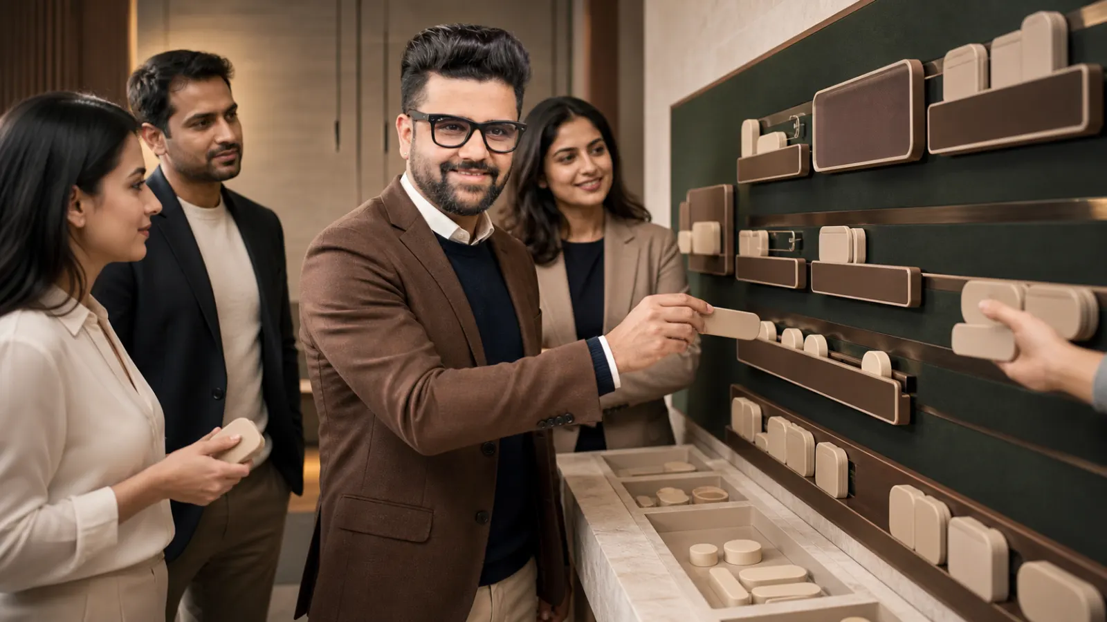 Sahil Khanna reviewing an evidence wall in a project war room for To-Do Lists