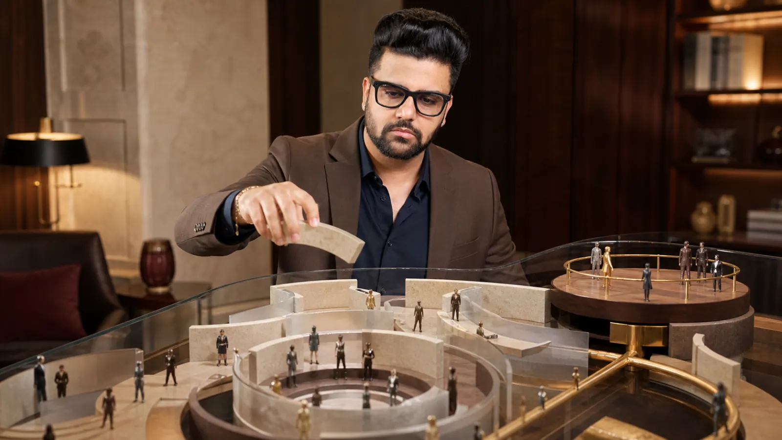 Sahil Khanna testing a physical operating model in a customer insight studio for Overcoming Cultural Barriers to Change
