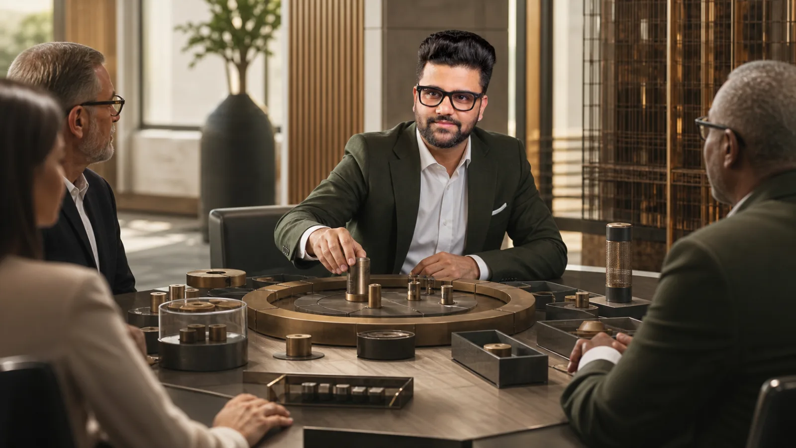 Sahil Khanna testing a physical operating model in a innovation atelier for How to Get a Seat on the Board